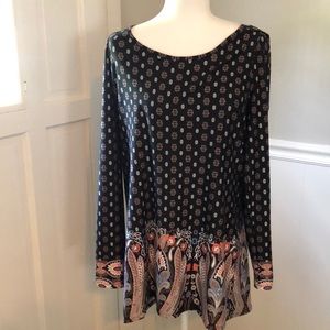 NWT Maurice’s Top With Lacy Criss Cross Back!